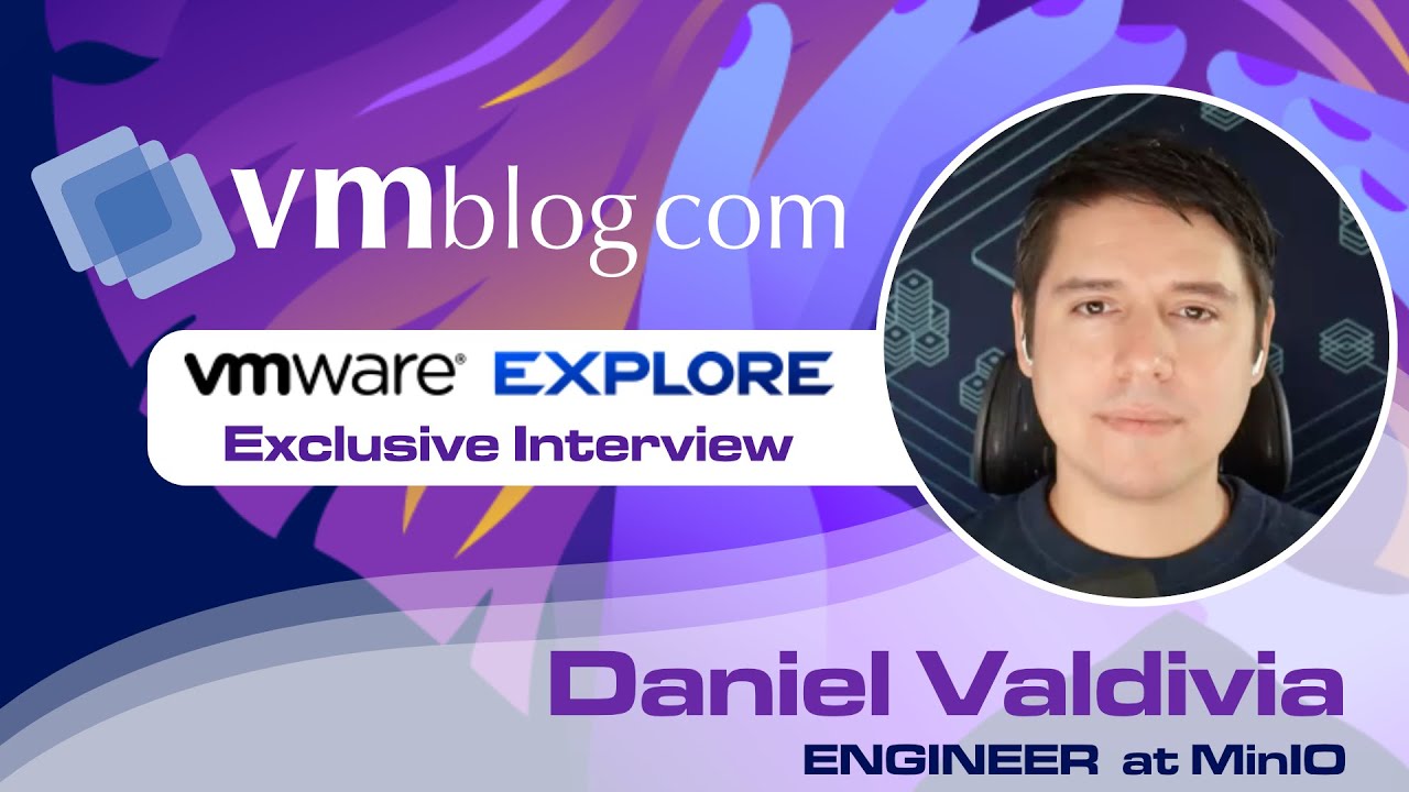 VMwareExplore 2022 MinIO Video Interview with VMblog